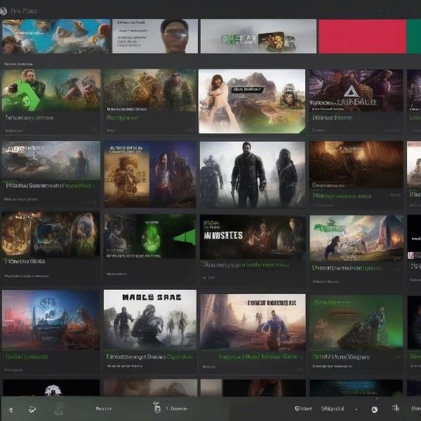 Navigating the Xbox Game Pass Interface