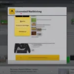 Xbox Game Warning Sign - Licensing Issue
