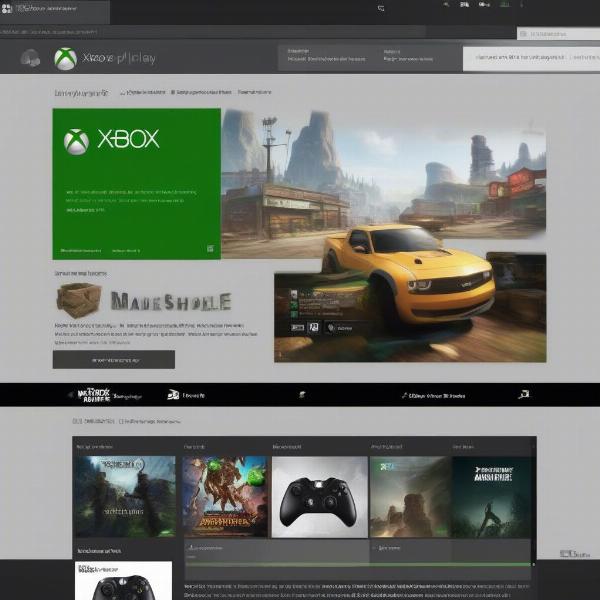 Xbox Play Anywhere logo displayed on a game store page indicating cross-platform compatibility.