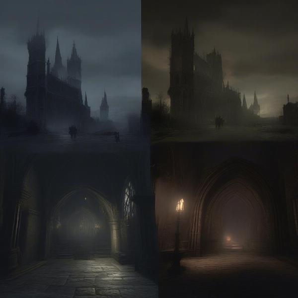 Yharnam vs Lordran Environments