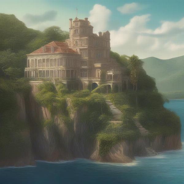 General Zaroff's Chateau in The Most Dangerous Game